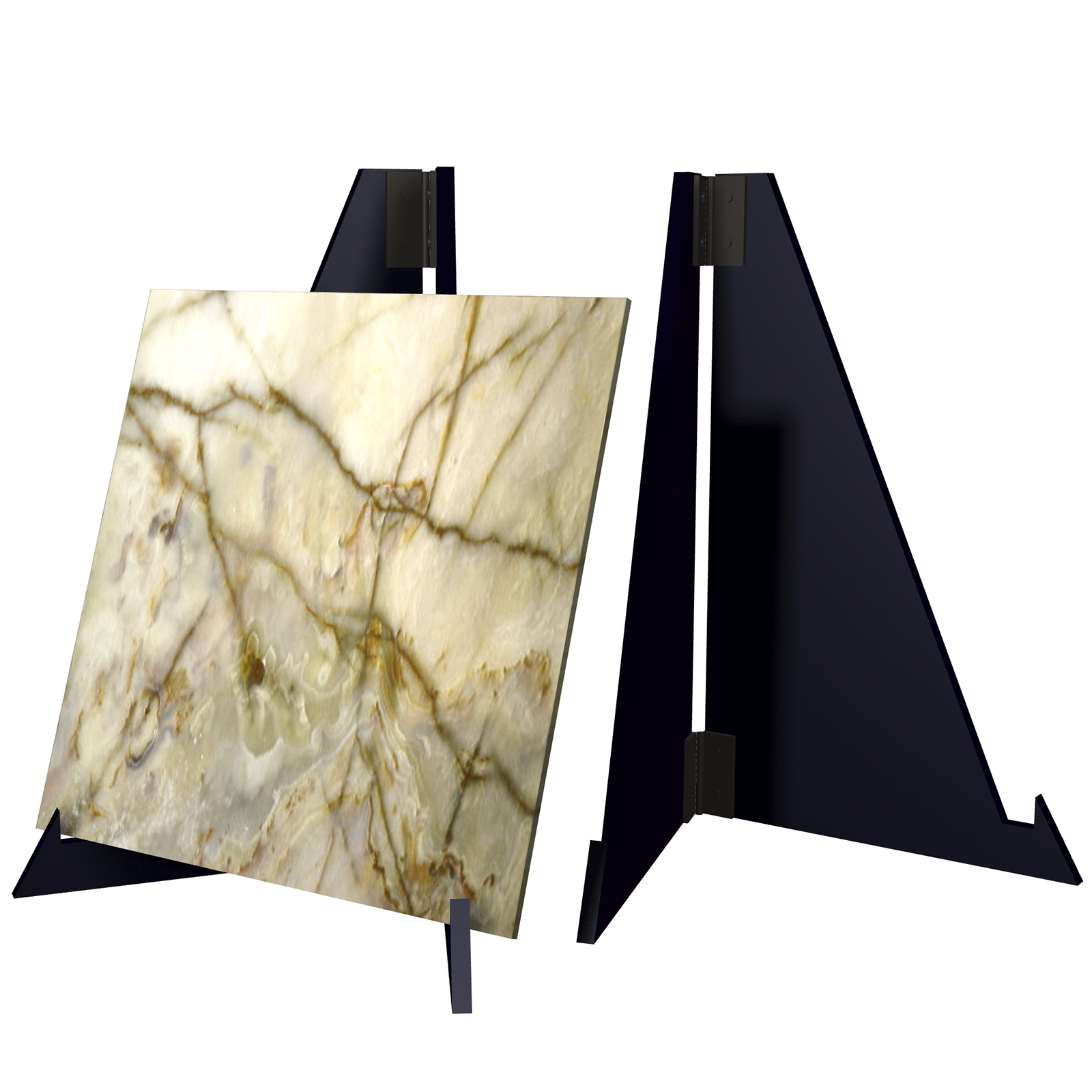 CD83 Countertop Easel Stand Tile Granite Stone Marble Wood Showroom Displays McColl Display
