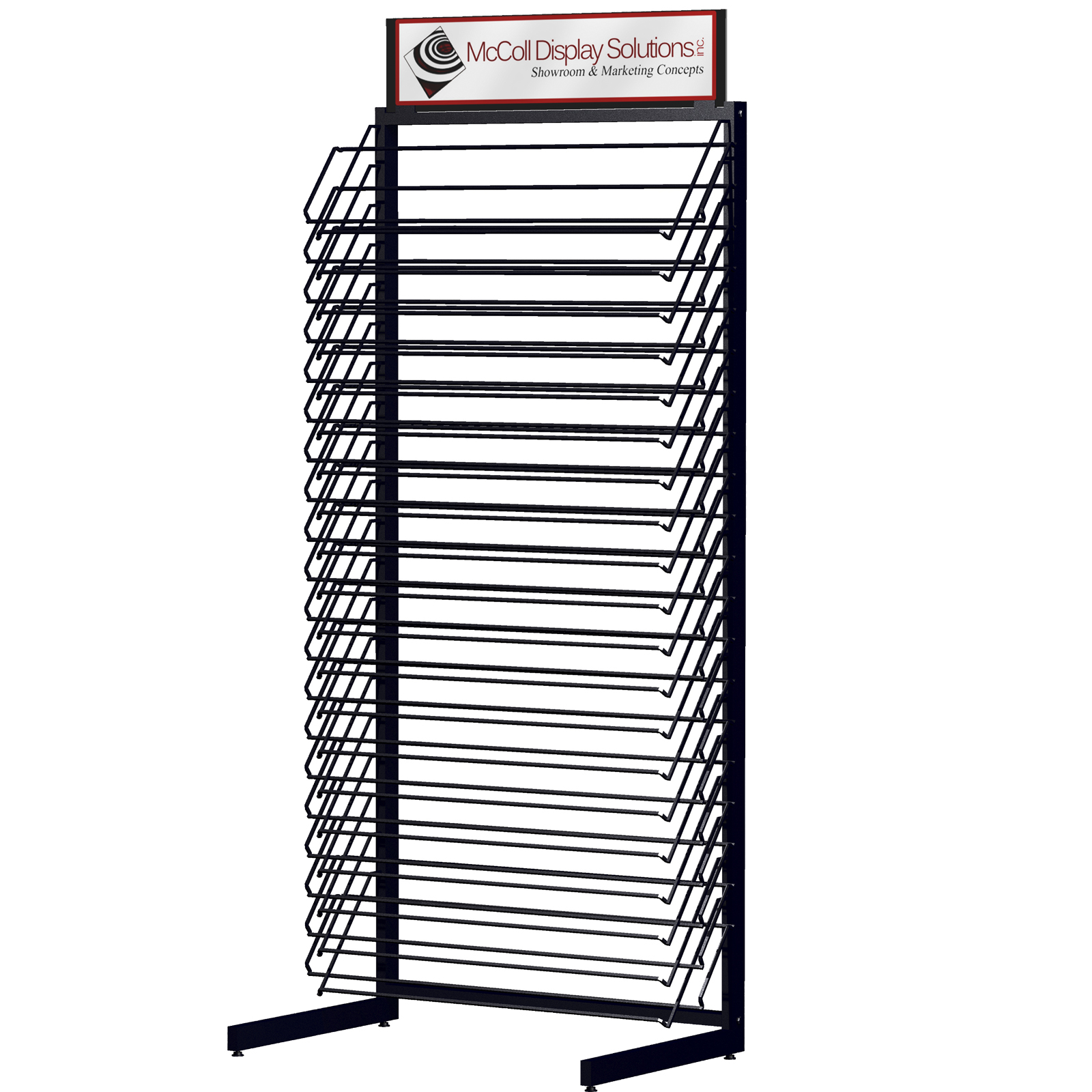 CD60 Tower Tubular Steel Construction Customize Colors and Custom Screen Printed or Full Color Signage Available