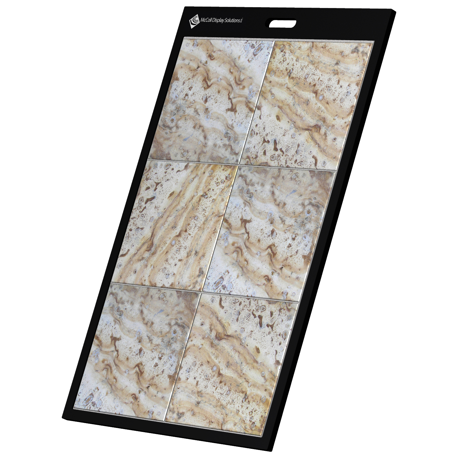 Customize Your Color Grouted Panel Display Board Showing Ceramic Tile Stone Marble Granite Installation with Grout