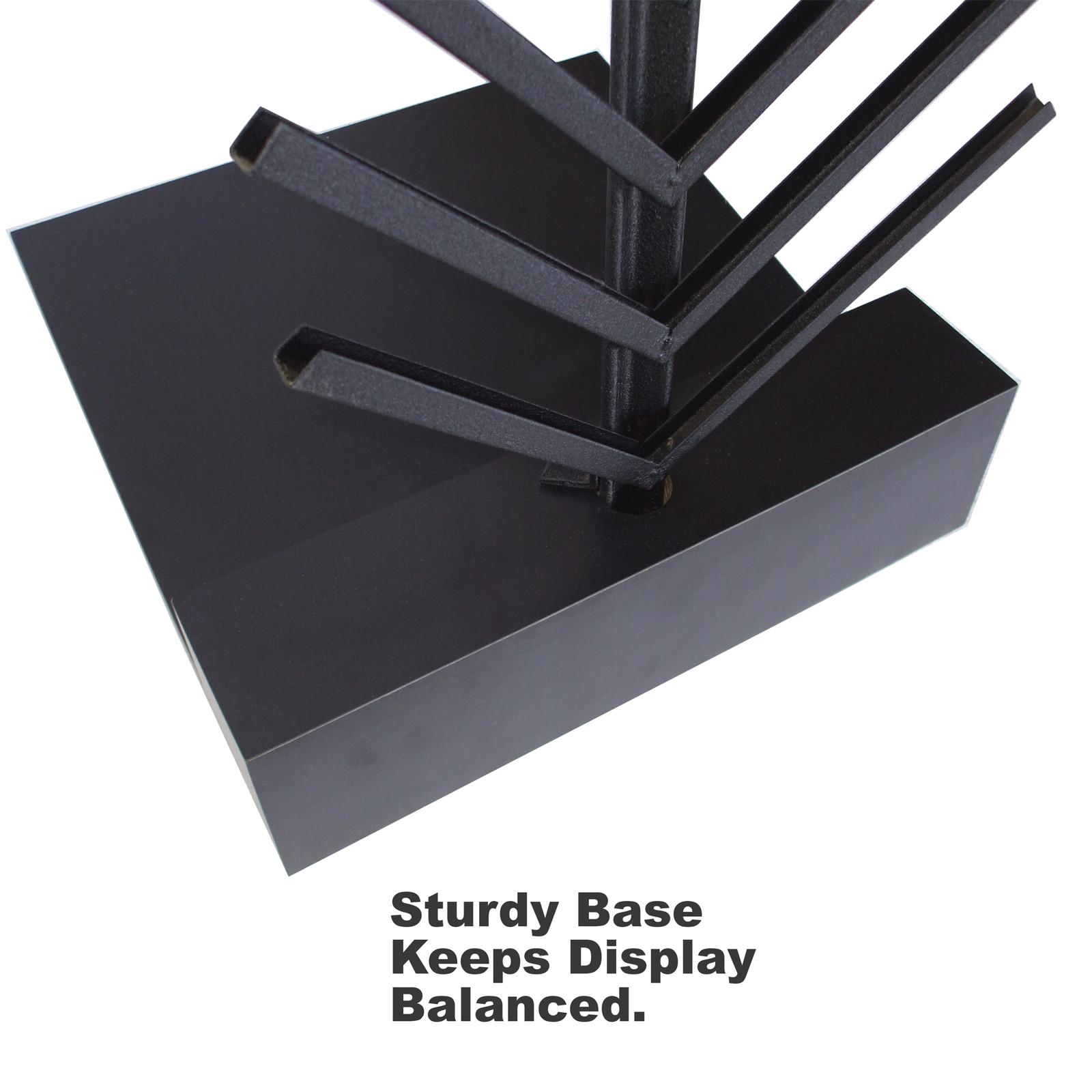 McReady Sample Channel System Sturdy Base Keeps Display Balanced